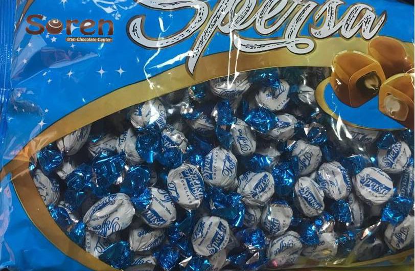 تافی مغزدار میوه ای