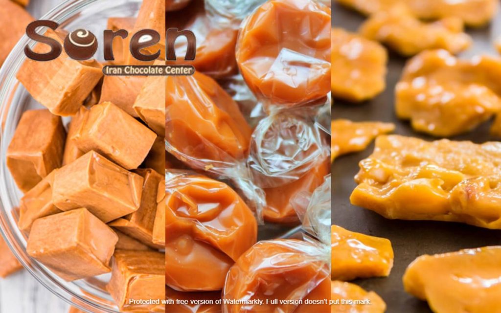 تافی مغز دار صادراتی